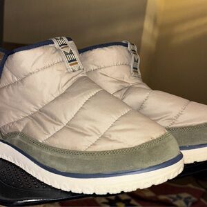 LL BEAN Men's Mountain Classic Quilted Ankle Boots USA Sz 12